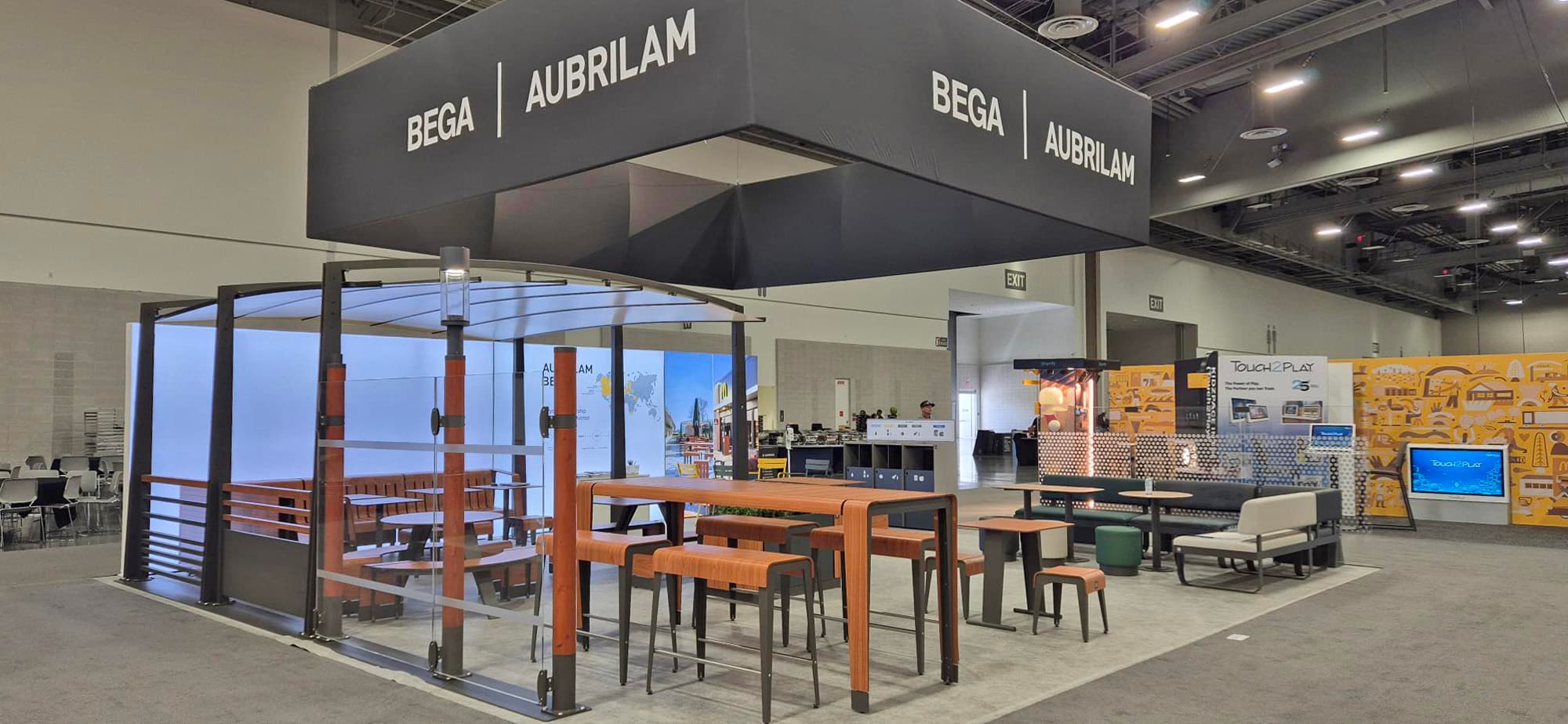 BEGA AUBRILAM-Stand auf der McDonald’s-Weltkonferenz in Las Vegas im Juni 2026